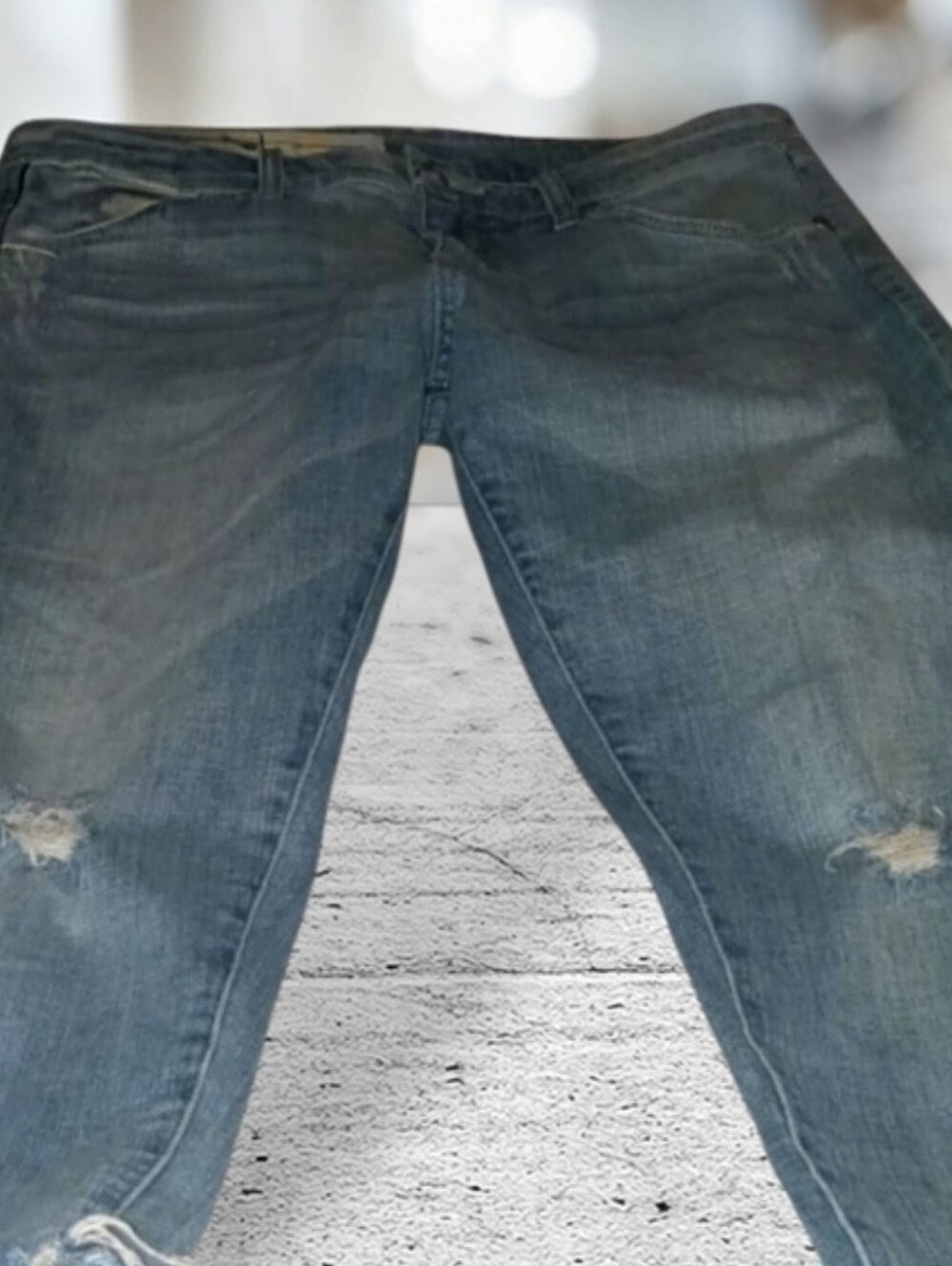 Anthropology pilcro and the letterpress distressed jeans
